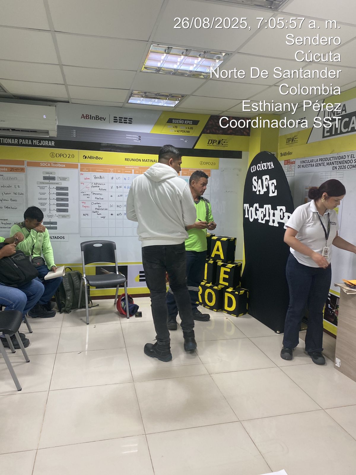 Evidencia de capacitación